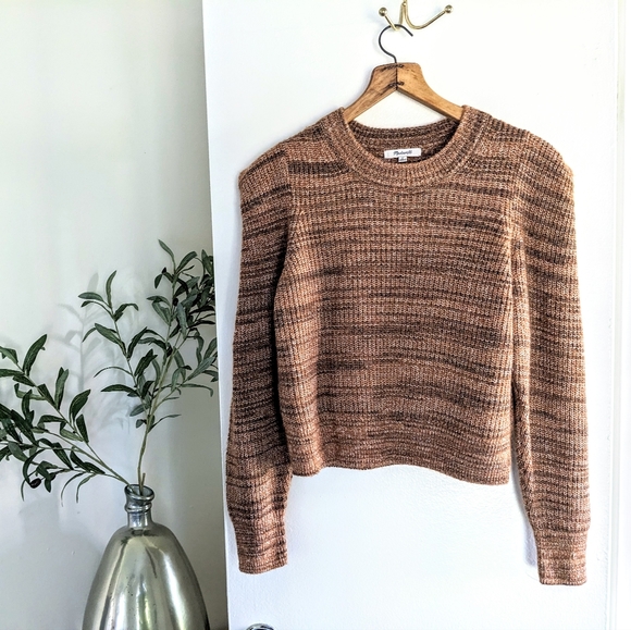 NWT Madewell Space-Dyed Prentiss Pullover Knit Alpaca Sweater - Picture 3 of 13